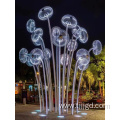 Outdoor Stainless Steel Jellyfish Sculpture